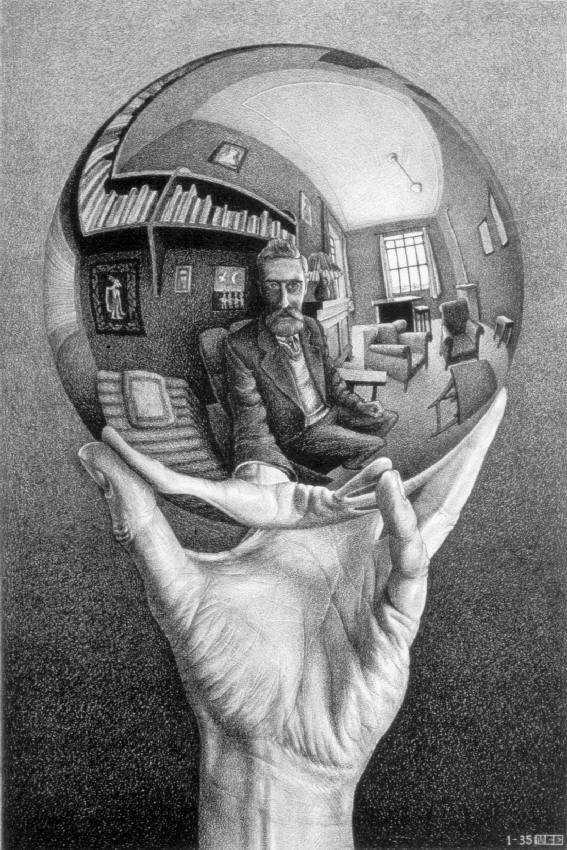 escher hand 