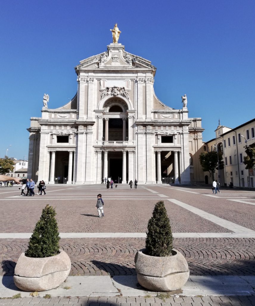 ο ναός της Santa Maria degli Angeli, Assisi