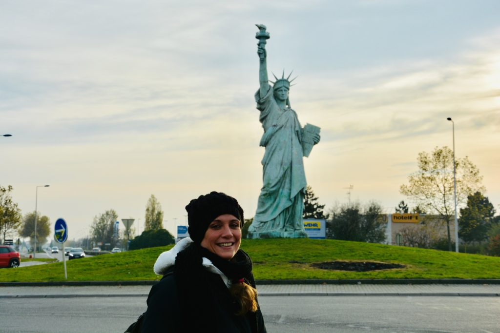 Statue De La Liberté, Colmar Alsace