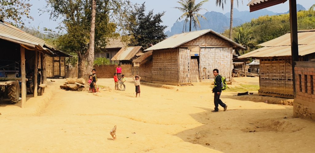 village in Laos