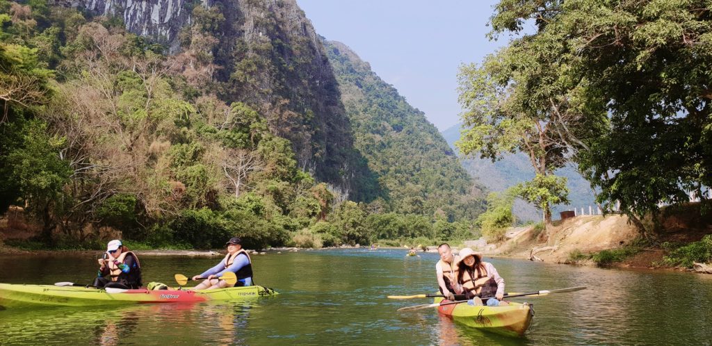 kayak, Λάος