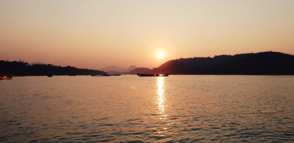 Luang Prabang, sunset