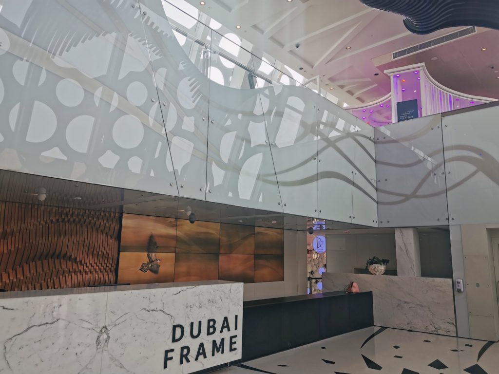 Dubai Frame lobby