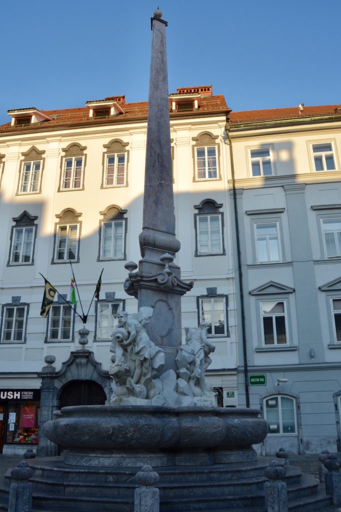 robba fountain, slovenia