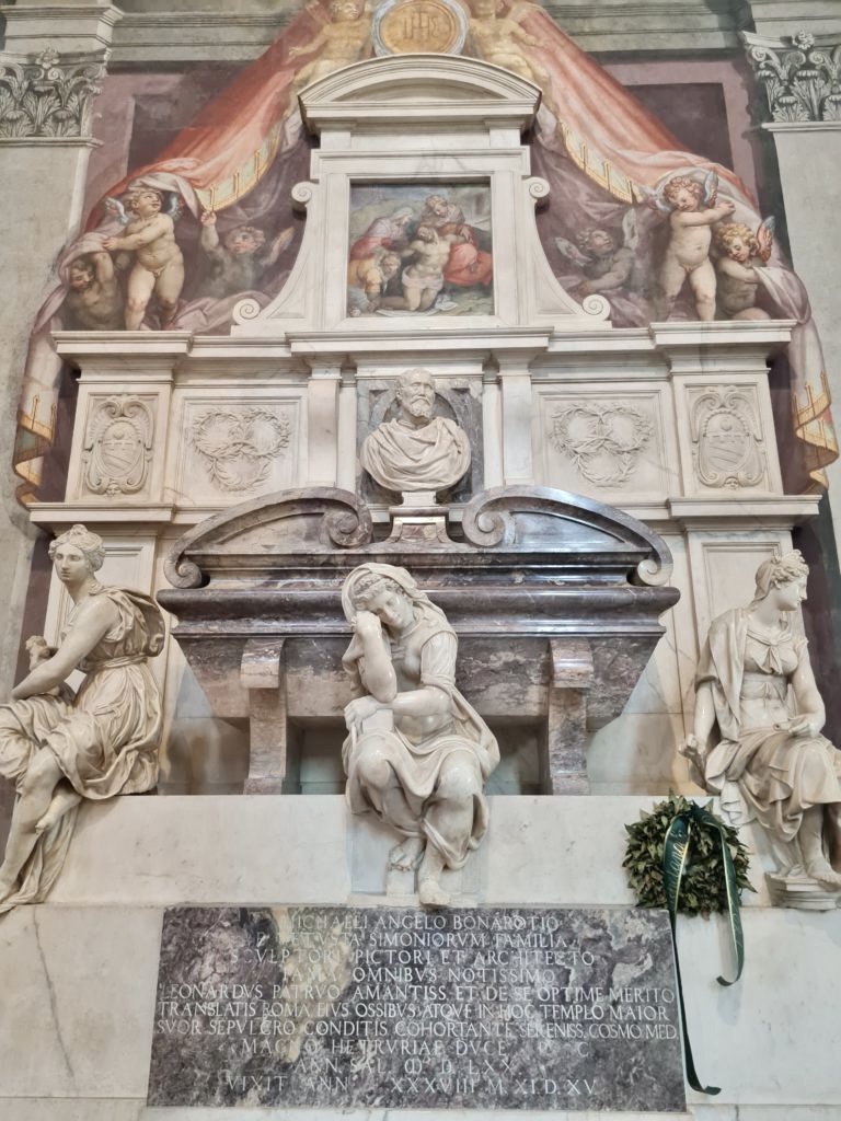 michelangelo grave